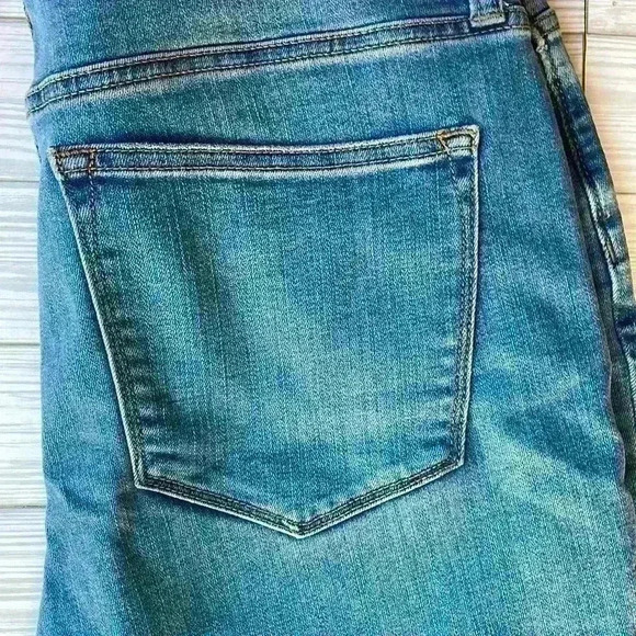 J Crew Factory button fly medium wash skinny jeans - Picture 6 of 6